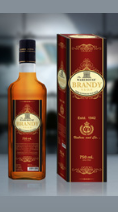 The Warehouse Brandy VSOP 750ml - 42.8%V/V x 12